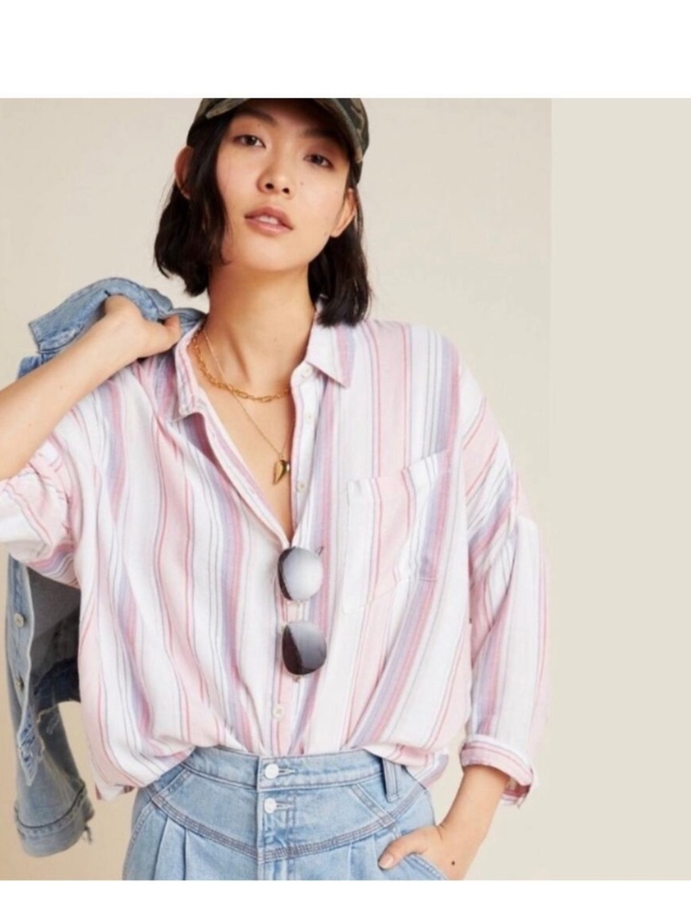Pilcro Button Down Shirt